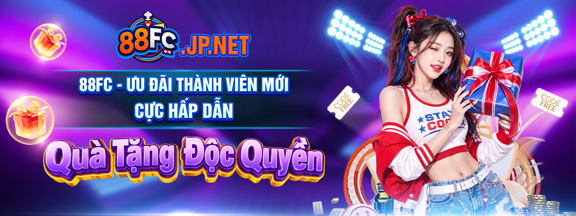 88FC - Ưu Đãi Thành Viên Mới Cực Hấp Dẫn, Quà Tặng Độc Quyền