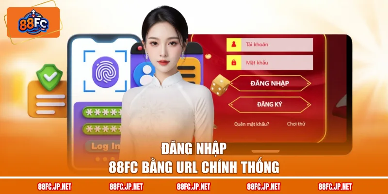 Đăng nhập 88FC bằng URL chính thống