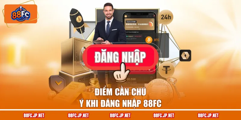 Điểm cần chú ý khi đăng nhập 88FC
