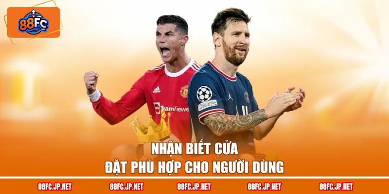 Nhận biết cửa đặt phù hợp cho người dùng