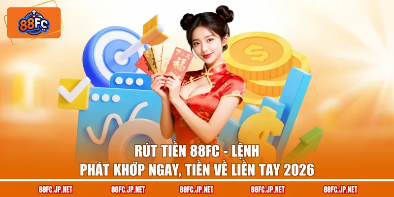 Rút Tiền 88FC – Lệnh Phát Khớp Ngay, Tiền Về Liền Tay 2026