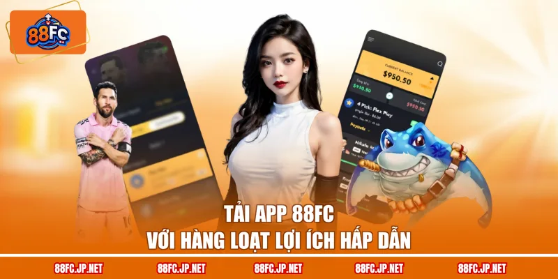 Tải app 88FC với hàng loạt lợi ích hấp dẫn
