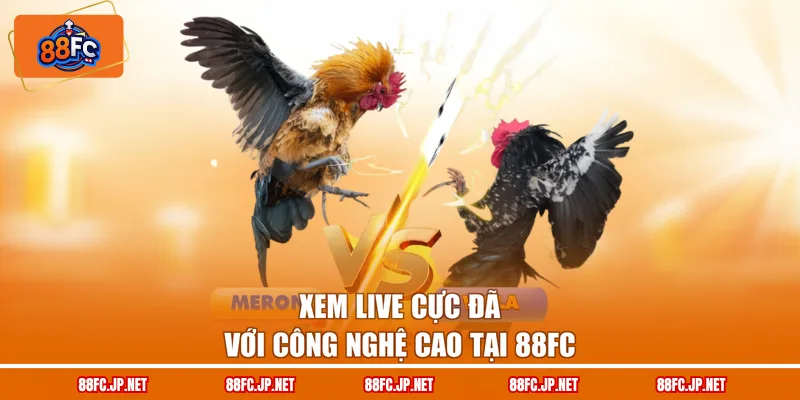 Xem live cực đã với công nghệ cao tại 88FC